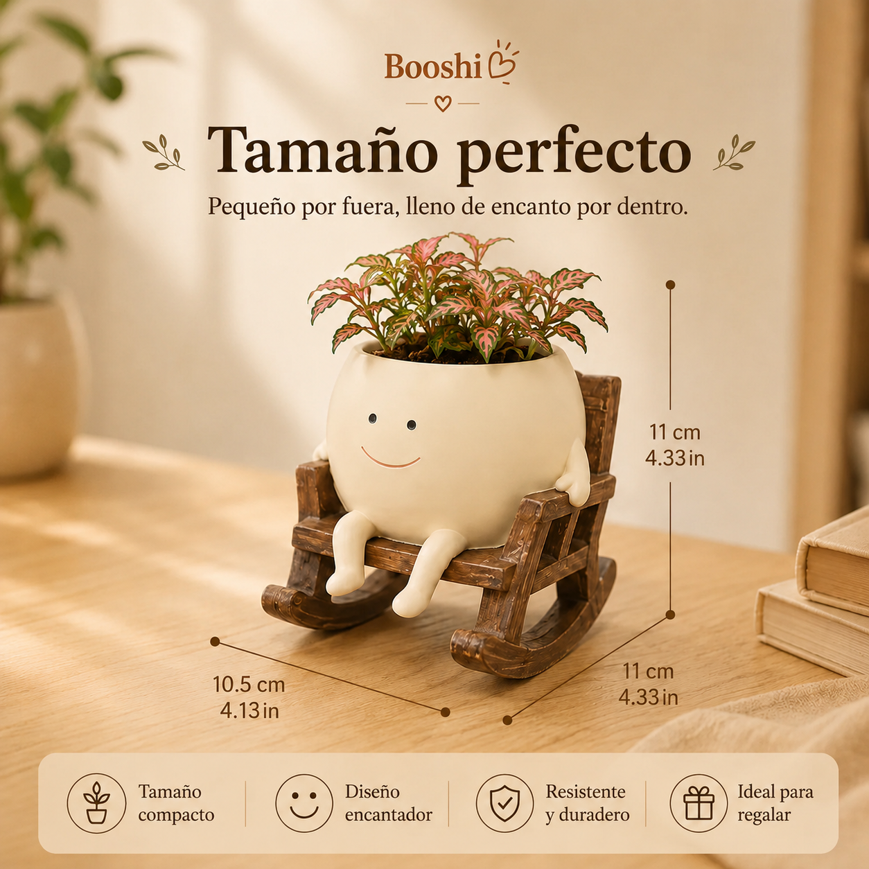 Booshi™ Maceta Feliz